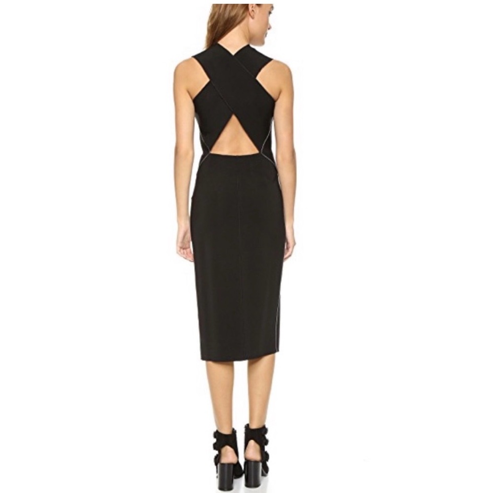 NWT-Rag & Bone Black Cross Back Dress, size 6